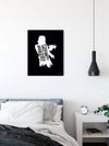 Komar Star Wars Silhouette Quotes Stormtrooper affiche art 40x50cm Sfeer | Yourdecoration.fr