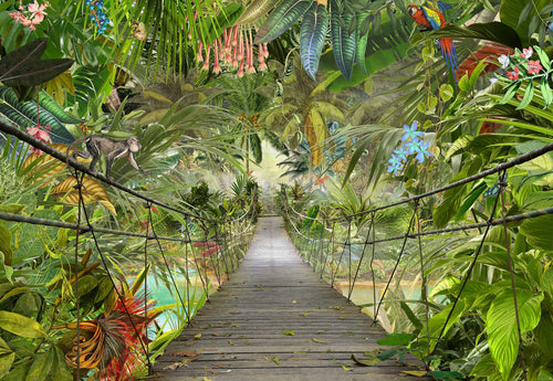 Komar Intisse Papier Peint 8 977 Wild Bridge | Yourdecoration.fr