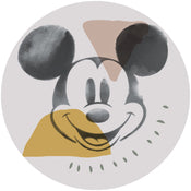 Komar Intisse Papier Peint Dd1 039 Mickey Abstract | Yourdecoration.fr