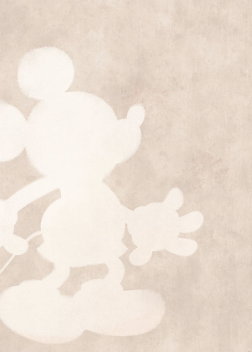 Komar Intisse Papier Peint Iadx4 052 Mickey Contour | Yourdecoration.fr