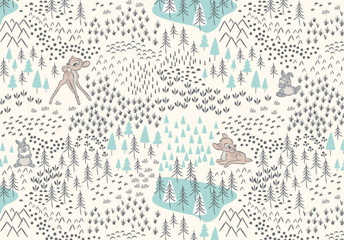 Komar Intisse Papier Peint Iadx8 057 Bambi Woodland | Yourdecoration.fr