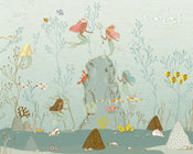 Komar Intisse Papier Peint Iax7 0013 Mermaids | Yourdecoration.fr