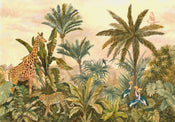 Komar Intisse Papier Peint Iax8 0005 Tropical Vintage Garden | Yourdecoration.fr