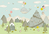 Komar Intisse Papier Peint Iax8 0028 Mountain Traveler | Yourdecoration.fr
