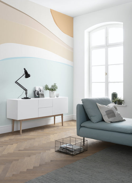 Komar Intisse Papier Peint Inx4 071 Vague Intereiur | Yourdecoration.fr