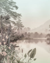 Komar Intisse Papier Peint X4 1022 Lac Des Palmiers | Yourdecoration.fr