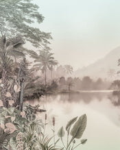 Komar Intisse Papier Peint X4 1022 Lac Des Palmiers | Yourdecoration.fr