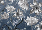 Komar Intisse Papier Peint X7 1041 Merian Blue | Yourdecoration.fr