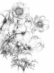 Komar Intisse Papier Peint Xxl2 1035 Embroidery | Yourdecoration.fr