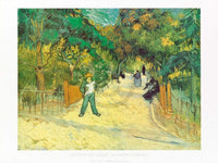 Vincent Van Gogh  Giardini Publici affiche art 80x60cm | Yourdecoration.fr