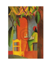 August Macke  Türkisches Cafe II affiche art 24x30cm | Yourdecoration.fr