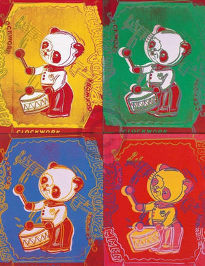 Andy Warhol  Four Pandas 1983 affiche art 65x84cm | Yourdecoration.fr