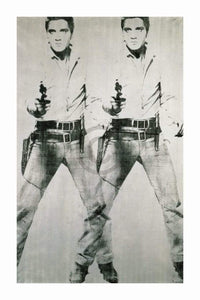 Andy Warhol  Elvis 1963 Double affiche art 60x90cm | Yourdecoration.fr