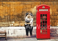 Edition Street  Red Telephone Box affiche art 50x70cm | Yourdecoration.fr