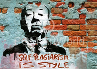 Edition Street  Self Plagiarism is style affiche art 50x70cm | Yourdecoration.fr
