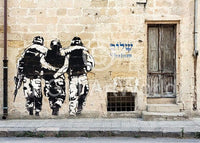 Edition Street  Shalom, Street Art Haifa affiche art 50x70cm | Yourdecoration.fr