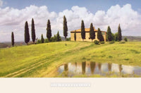 Jim Chamberlain  Tuscan Hillside #5 affiche art 91x61cm | Yourdecoration.fr