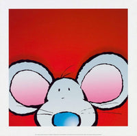 Jean Paul Courtsey  Mouse affiche art 30x30cm | Yourdecoration.fr
