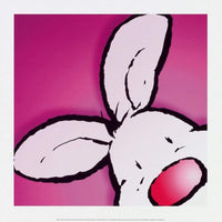 Jean Paul Courtsey  Rabbit affiche art 30x30cm | Yourdecoration.fr