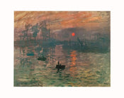 Claude Monet  Impression, Sonnenaufgang affiche art 71x56cm | Yourdecoration.fr