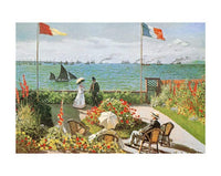 Claude Monet  Terazza sul mare a Saint Adresse affiche art 50x40cm | Yourdecoration.fr