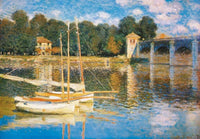 Claude Monet  Le pont d'Argenteuil affiche art 98x68cm | Yourdecoration.fr