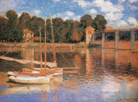 Claude Monet  Il ponte di Argenteuil affiche art 80x60cm | Yourdecoration.fr