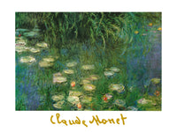 Claude Monet  Ninfee dell'Orangerie affiche art 80x60cm | Yourdecoration.fr