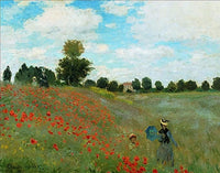 Claude Monet  I papaveri affiche art 80x60cm | Yourdecoration.fr
