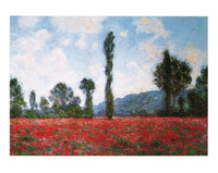 Claude Monet  Campo di papaveri affiche art 50x40cm | Yourdecoration.fr