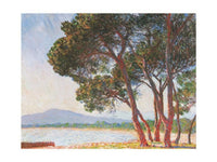 Claude Monet  La plage de Juan Les Pins affiche art 80x60cm | Yourdecoration.fr