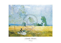 Claude Monet  Printemps affiche art 70x50cm | Yourdecoration.fr