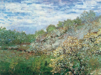 Claude Monet  BÃ¤ume in BlÃ¼te affiche art 80x60cm | Yourdecoration.fr