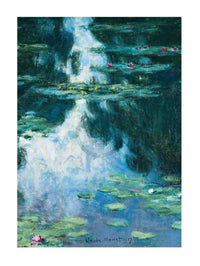 Claude Monet  Water Lilies affiche art 60x80cm | Yourdecoration.fr