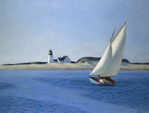 PGM Edward Hopper The Long Leg 1930 affiche art 81x61cm | Yourdecoration.fr
