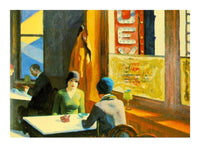PGM Edward Hopper Chop Suey 1929 affiche art 40x30cm | Yourdecoration.fr