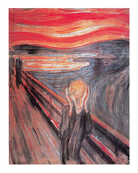 Edvard Munch  The Cry affiche art 40x50cm | Yourdecoration.fr