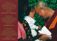 Johannes Frischknecht  Dalai Lama with Child affiche art 70x50cm | Yourdecoration.fr