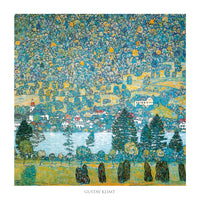 Gustav Klimt  Pendio montano a Unterach affiche art 70x70cm | Yourdecoration.fr
