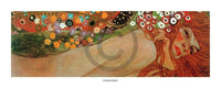 Gustav Klimt  Acqua Mossa affiche art 50x20cm | Yourdecoration.fr
