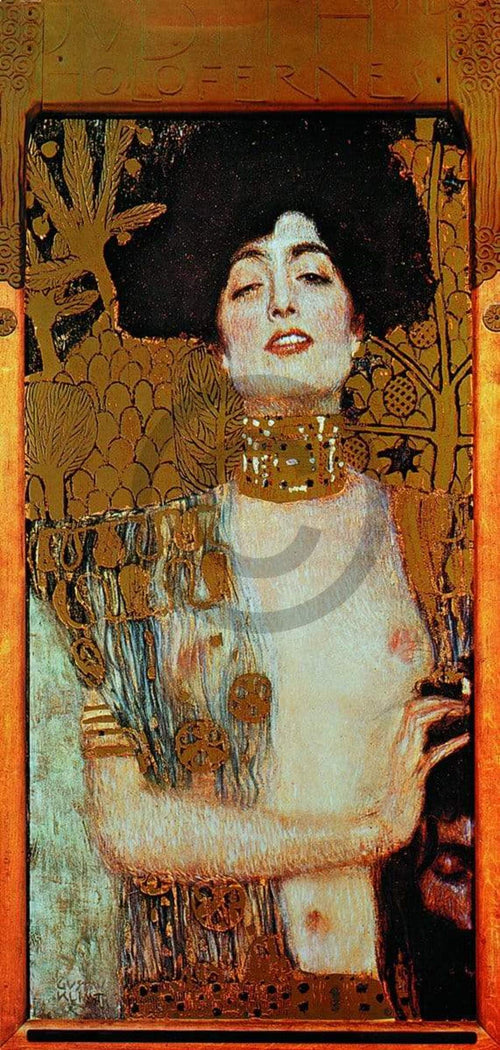 Gustav Klimt  Judith II affiche art 41x86cm | Yourdecoration.fr