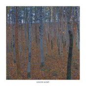 Gustav Klimt  Faggeto affiche art 70x70cm | Yourdecoration.fr