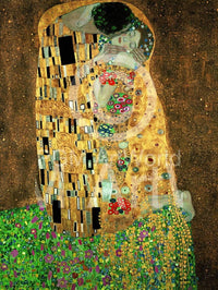 Gustav Klimt  Der Kuss affiche art 60x80cm | Yourdecoration.fr