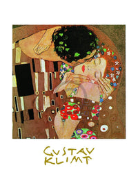 Gustav Klimt  Il bacio affiche art 50x70cm | Yourdecoration.fr