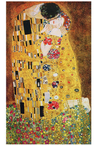 Gustav Klimt  The Kiss affiche art 70.7x117.7cm | Yourdecoration.fr