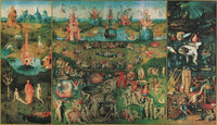Hieronymus Bosch  Garden of earthly Delight affiche art 116x67cm | Yourdecoration.fr