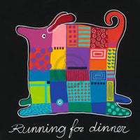 Hope  Running for dinner affiche art 50x50cm | Yourdecoration.fr