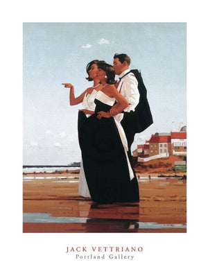 Jack Vettriano  The Missing Man II affiche art 40x50cm | Yourdecoration.fr