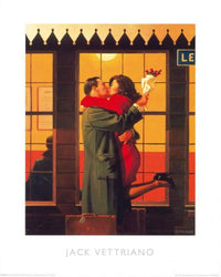 Jack Vettriano  Back Where You Belong affiche art 40x50cm | Yourdecoration.fr