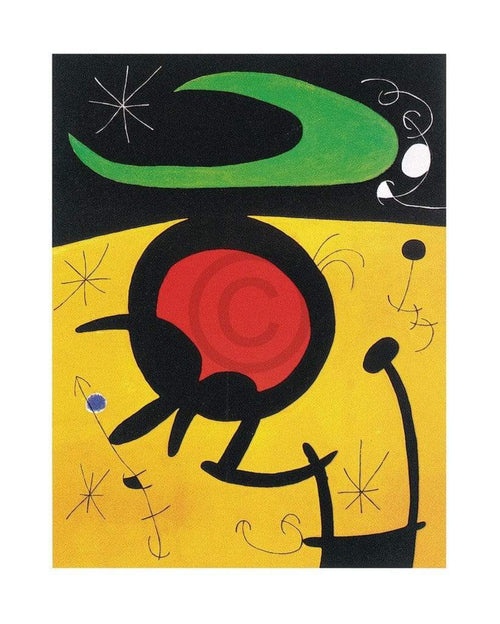 Joan Miro  Vuelo de pajaros affiche art 40x50cm | Yourdecoration.fr